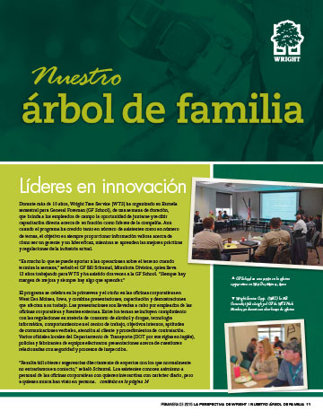 Spanish version - Wright Tree Service Newsletter Spring 2015